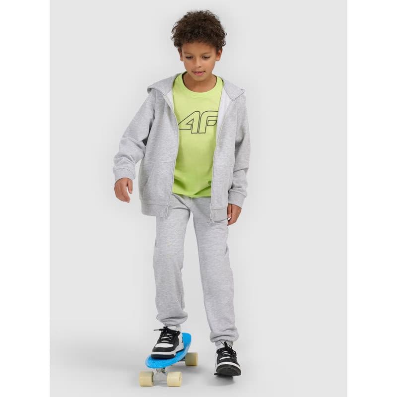 Chlapčenské tričko s krátkym rukávom 4F JUNIOR TSHIRT M3007-45S-CANARY GREEN 6