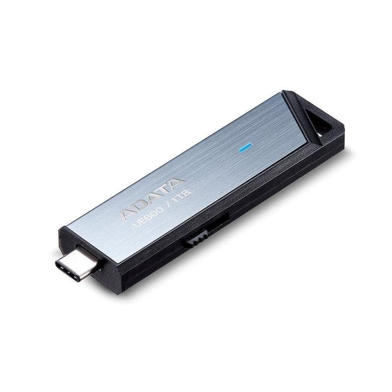 ADATA Flash Disk 1TB UE800, USB 3.2 USB-C, Elite drive, sivá 2