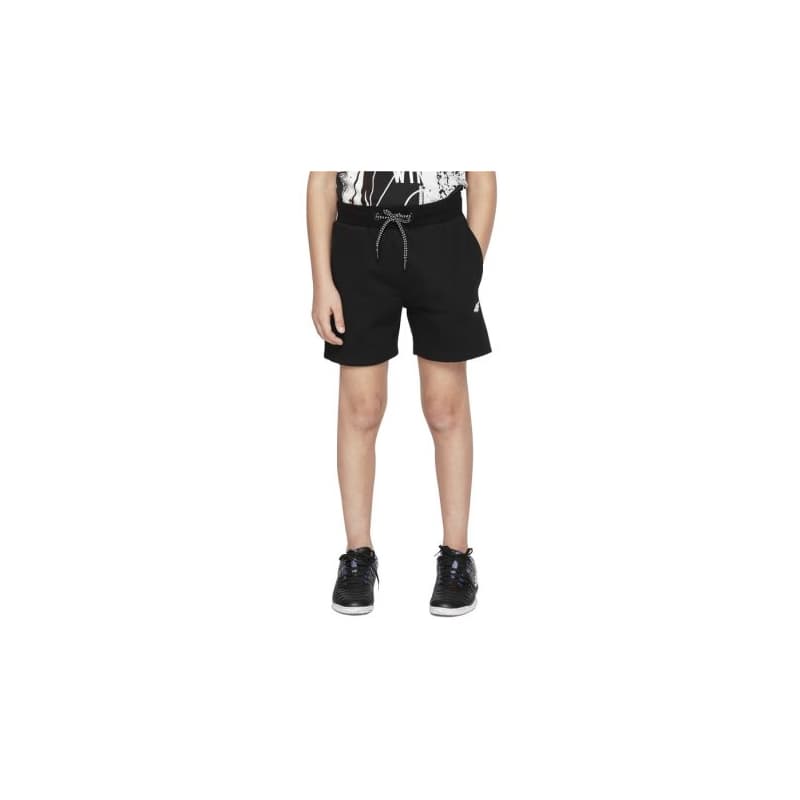 Chlapčenské teplákové kraťasy 4F JUNIOR BOYS-pants-HJL21-JSKMD001A-20S-Black