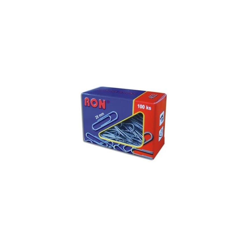 Listové spony 28mm 452 100ks Ron
