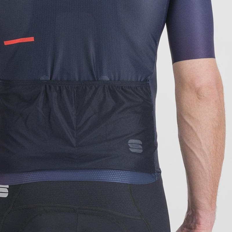 Pánsky cyklistický dres s krátkym rukávom SPORTFUL Light pro jersey, shaded galaxy blue 5