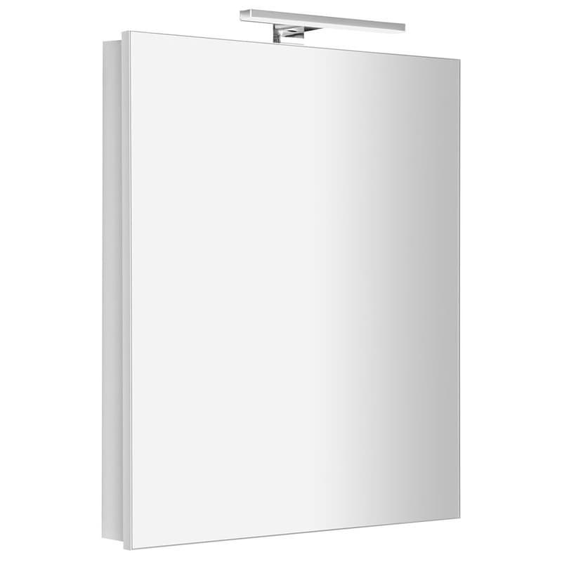 SAPHO - GRETA galérka s LED osvetlením, 60x70x14cm, biela mat GR060-0031