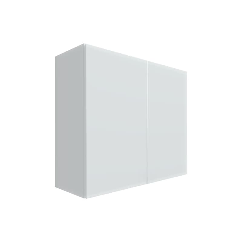 ArtExt Vrchná kuchynská skrinka Napoli W3/80 POVRCHOVÁ ÚPRAVA DVIEROK: MAT, FAREBNÉ PREVEDENIE KORPUSU: GREY