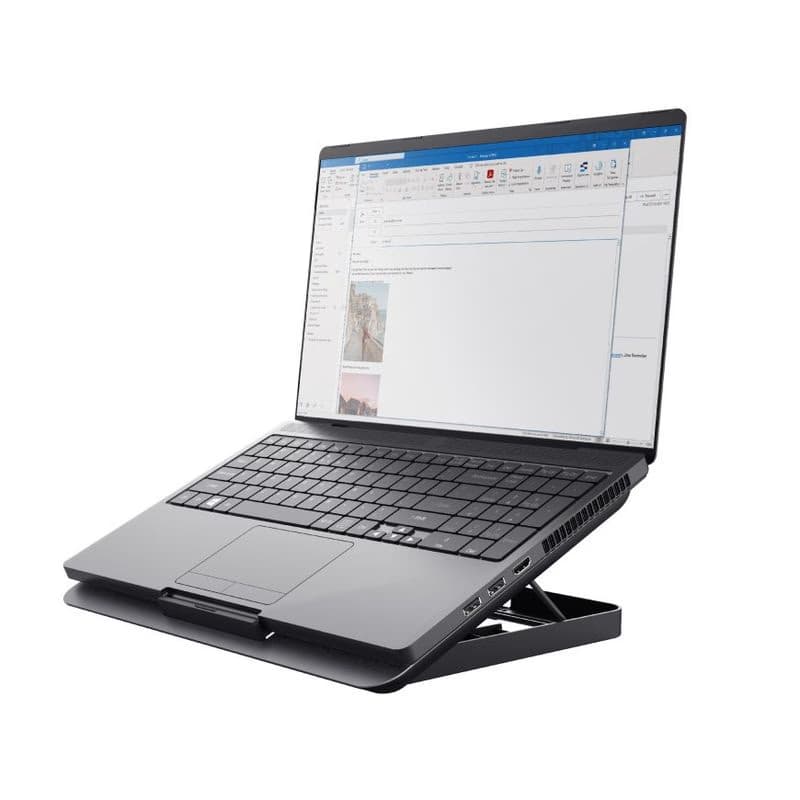 TRUST stojan na notebook Exto Laptop Cooling Stand Eco, šedá 3