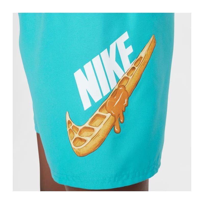 Chlapčenské plavky NIKE SWIM WAFFLE SWOOSH 4 inch DUSTY CAC-DUSTY CACTUS 6