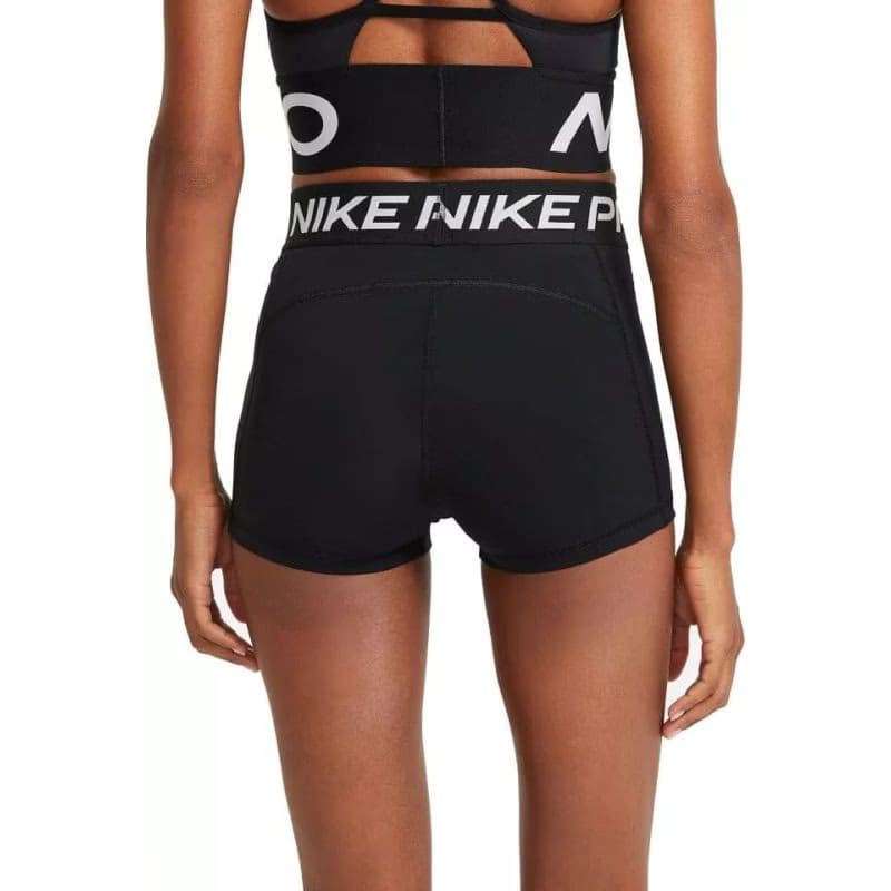 Dámske tréningové kraťasy NIKE PRO Shorts 010 BLACK WHITE 2