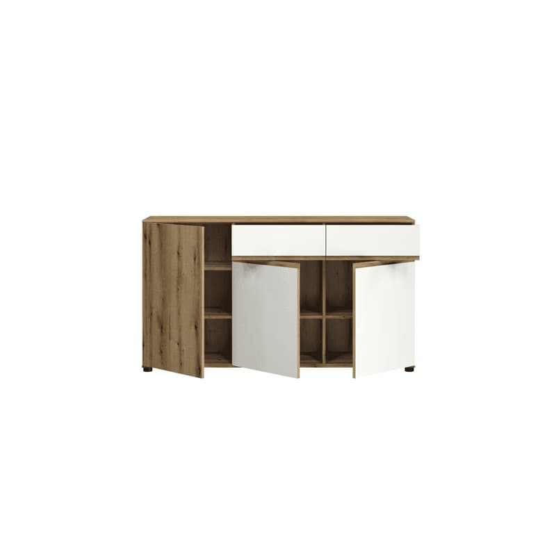 ArtExt Komoda CAMINO 3D2S | dub evoke/biela 2