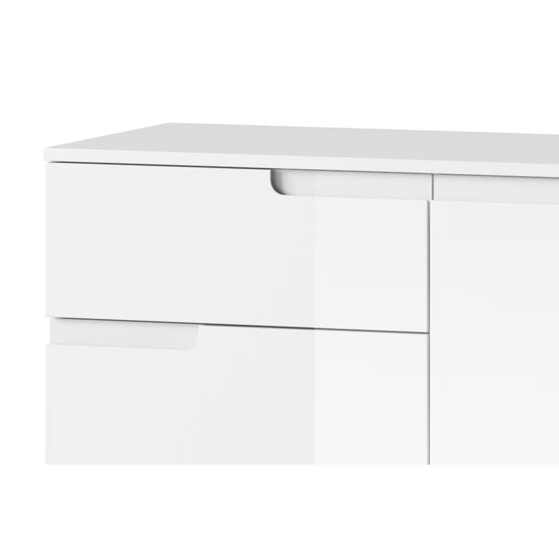 Szynaka Komoda SELENE 5 | biela 3