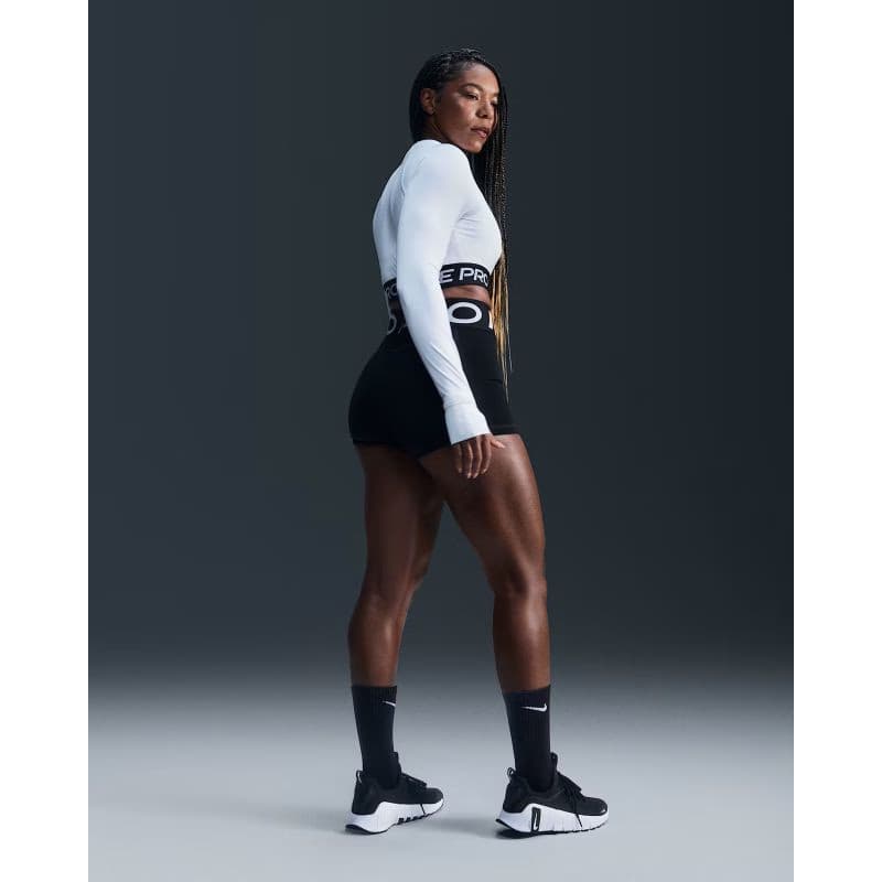 Dámske tréningové kraťasy NIKE PRO W NP SCULPT DF HR 3IN SHORT-010-Black 5