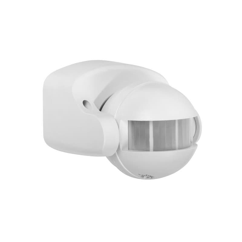 Senzor pohybu PIR 1200VA 180°/12m IP44 biela nástenný ALER JQ-30-W (Kanlux)