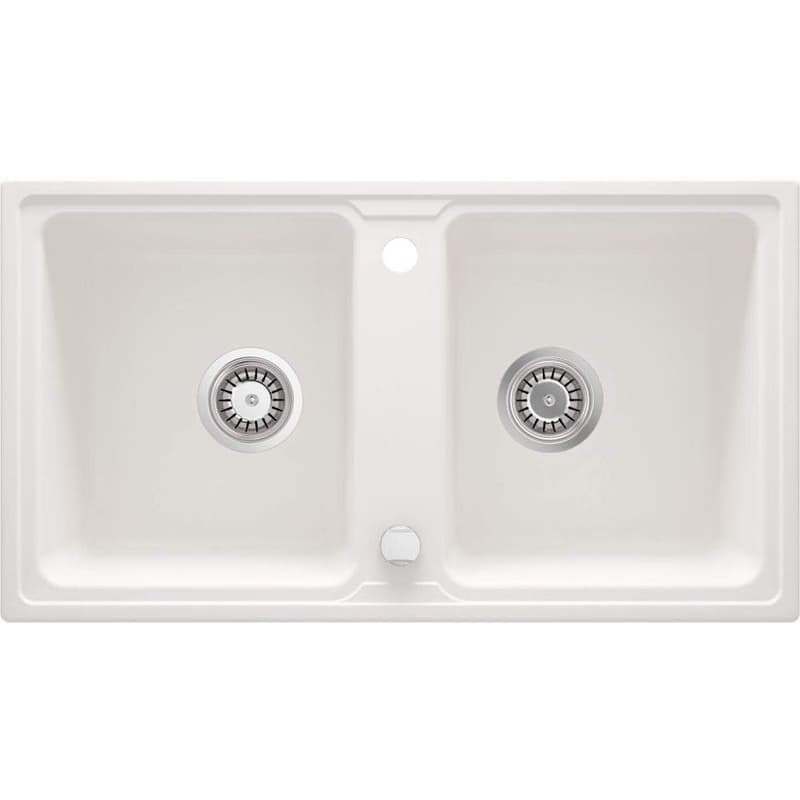 DEANTE DEANTE - Zorba alabaster - Granitový drez, 2 - bowl ZQZ_A203