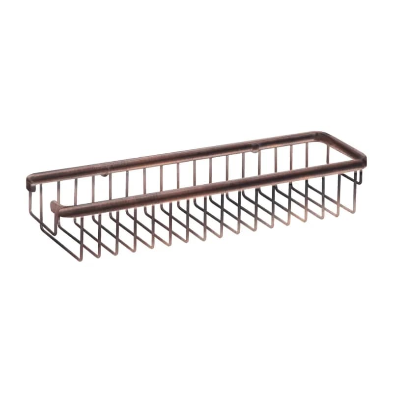 OMNIRES - UNI košík do sprchy, 36 x 7 x 11 cm meď retro /ORB/ 8963AORB 2