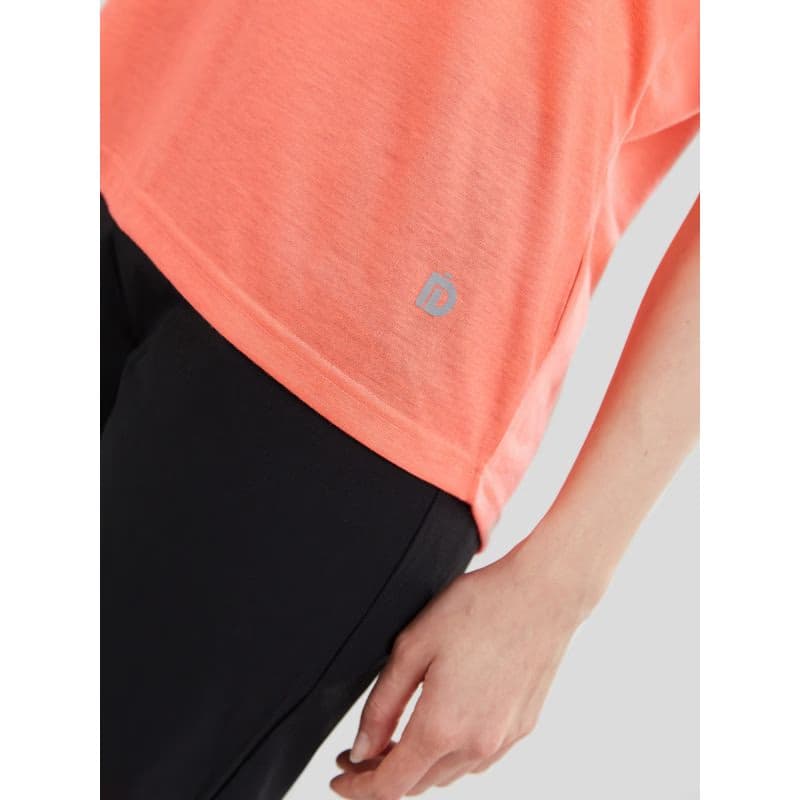 Dámske turistické tričko s krátkym rukávom FUNDANGO Rush T-shirt-352-coral 5