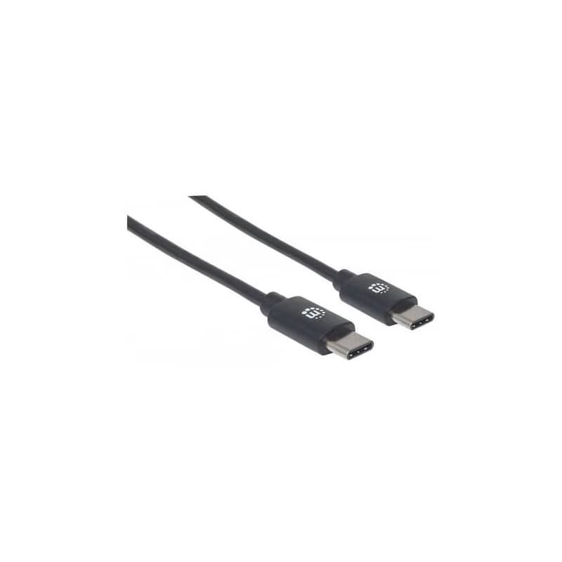 MANHATTAN kábel Hi-Speed USB-C, Type-C Male to Type-C Male, 3m, čierny 2
