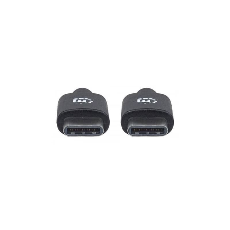 MANHATTAN kábel Hi-Speed USB-C, Type-C Male to Type-C Male, 3m, čierny 3
