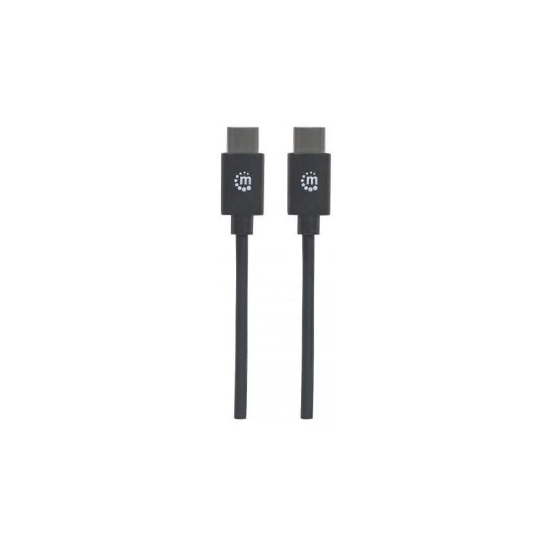 MANHATTAN kábel Hi-Speed USB-C, Type-C Male to Type-C Male, 3m, čierny 4