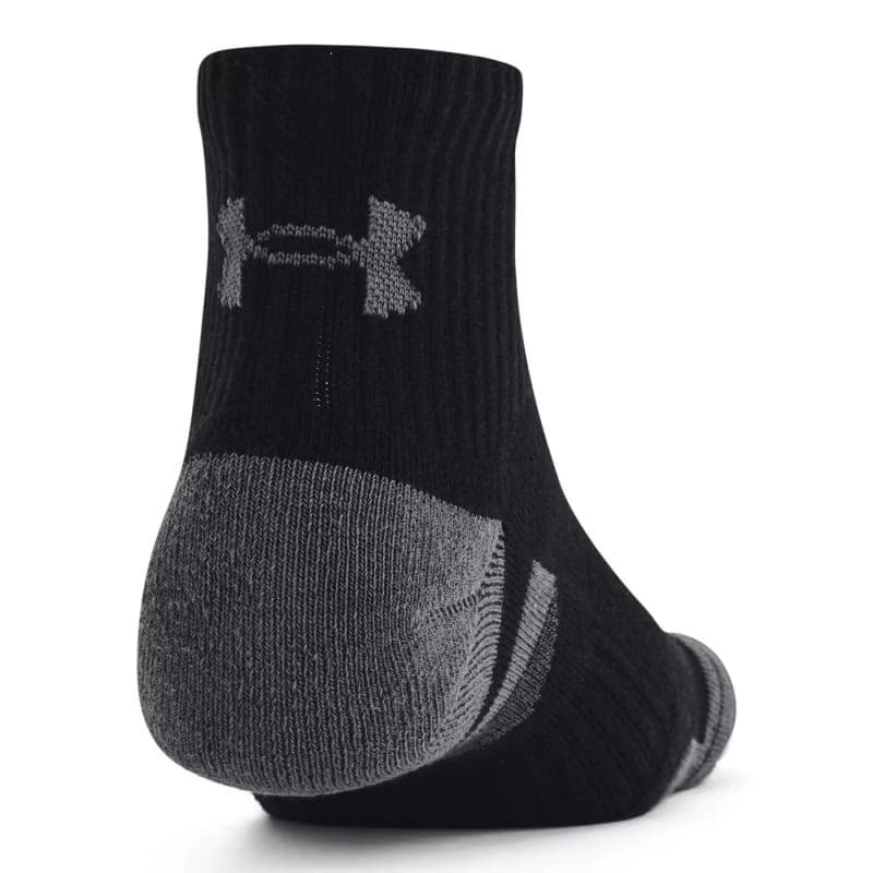 Ponožky UNDER ARMOUR 3 PACK-UA Performance Cotton Qtr-BLK 4