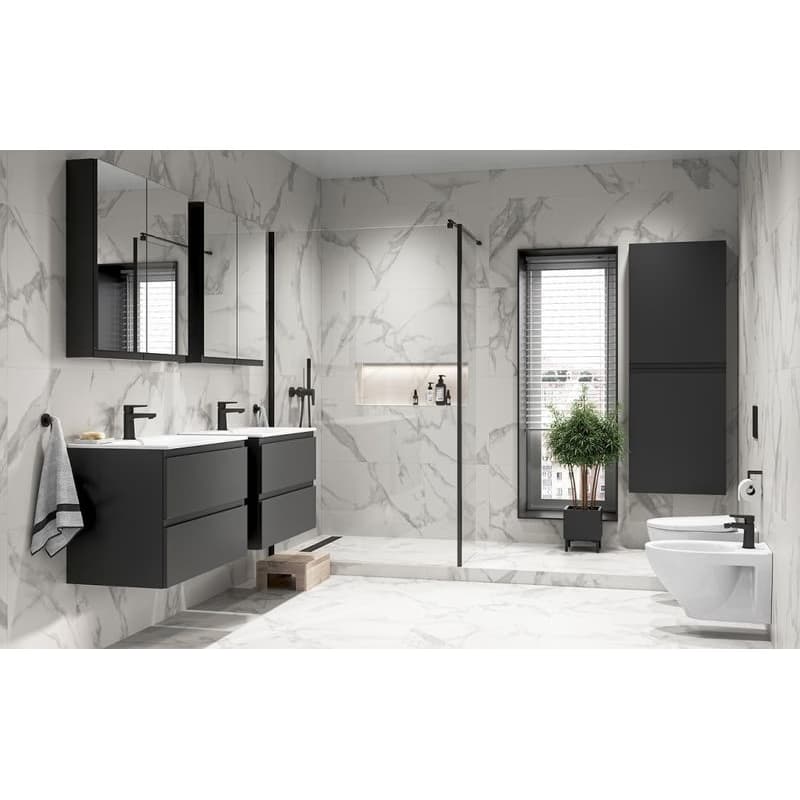 CERSANIT - SET B812 MODUO 40 ANTRACIT DSM (skrinka + umývadlo) S801-467-DSM 2