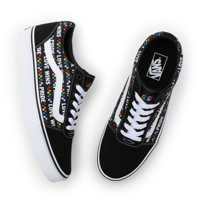Pánska rekreačná obuv VANS MN Ward (Pride) black white 4