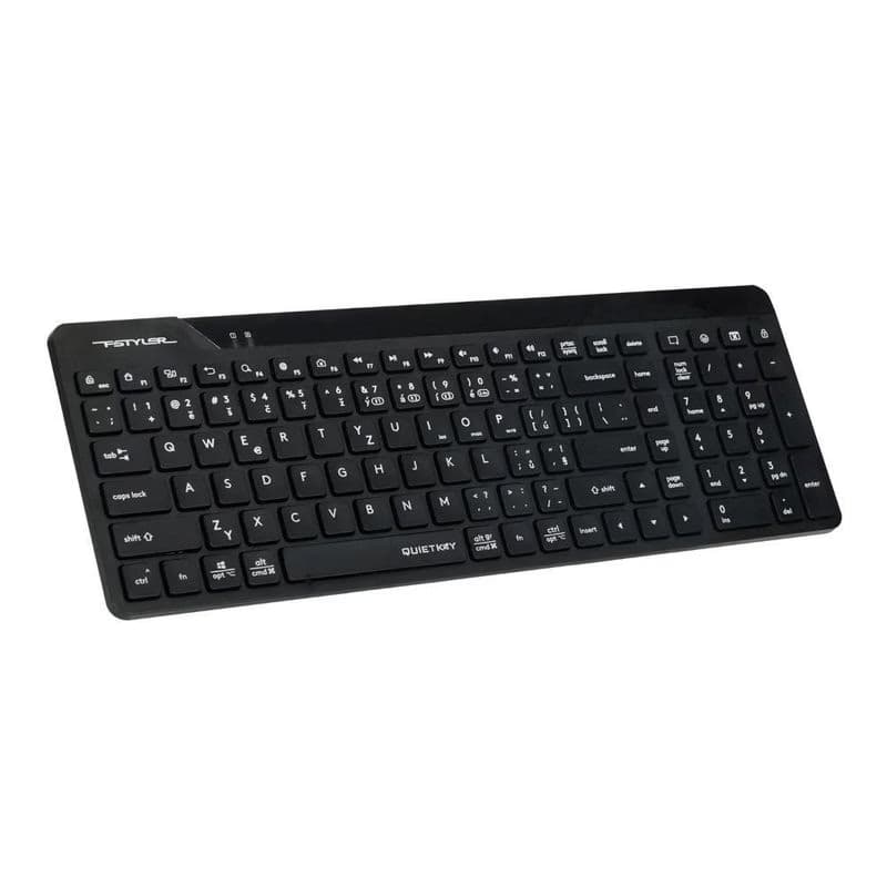 A4tech FStyler FBK23 AS, bezdrôtová Dual mode Bluetooth+2, 4G klávesnica, CZ, čierna 2