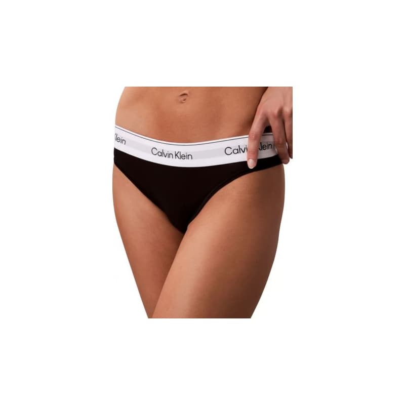 Dámske nohavičky CALVIN KLEIN Brazilian Briefs Icon Cotton Modal black