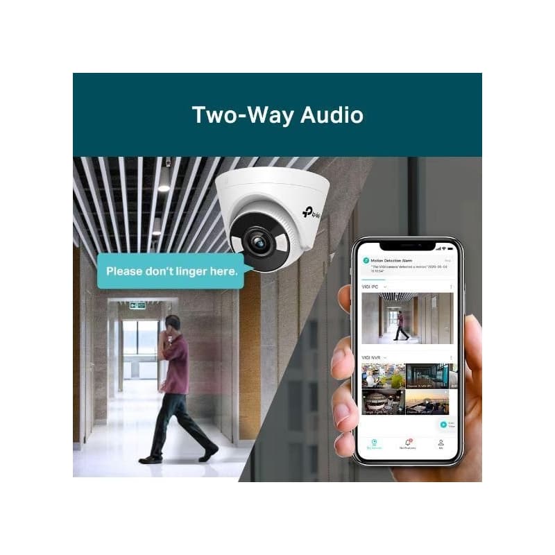 TP-Link VIGI C450 (2.8mm) Turret kamera, 5MP, 2.8mm, Full-Color 5