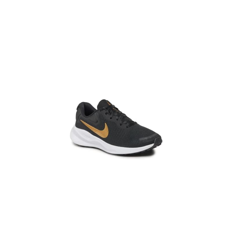 Dámska športová obuv (tréningová) NIKE Revolution 7 W black metallic gold white