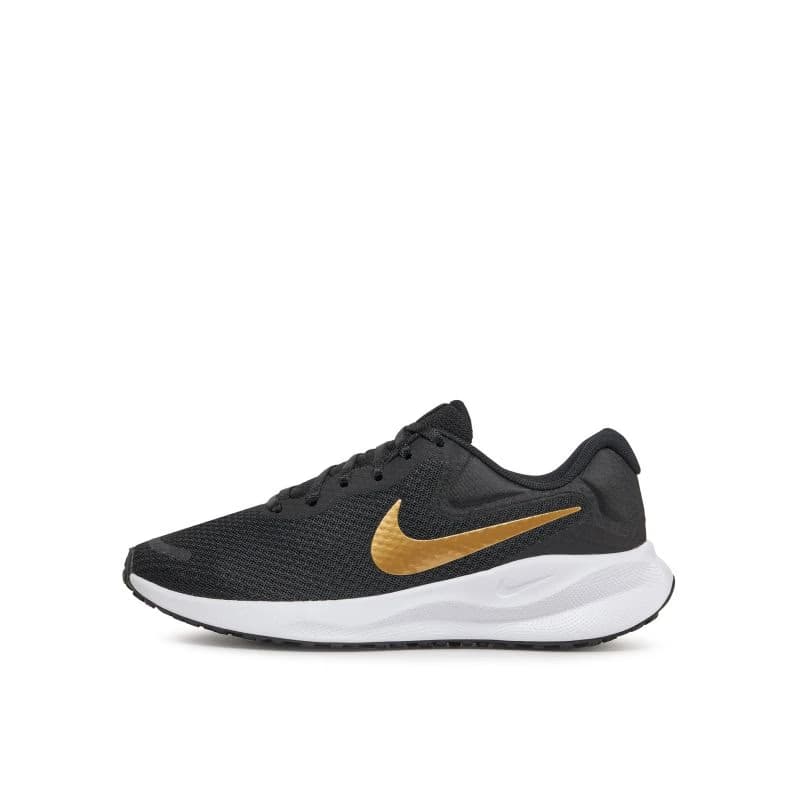 Dámska športová obuv (tréningová) NIKE Revolution 7 W black metallic gold white 2