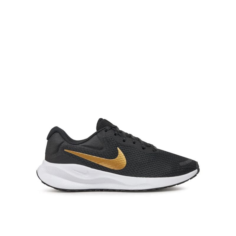 Dámska športová obuv (tréningová) NIKE Revolution 7 W black metallic gold white 3