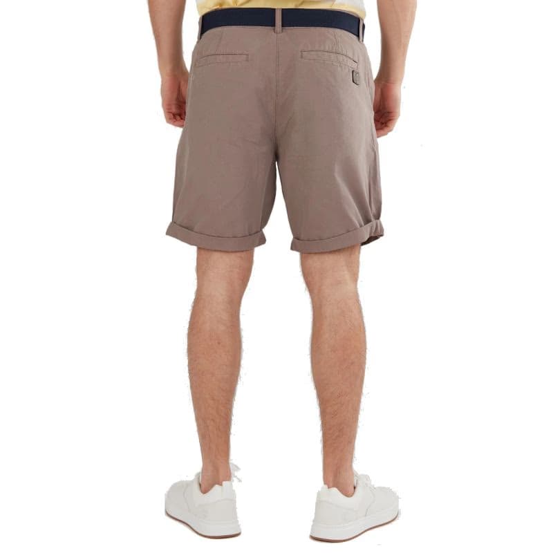Pánske kraťasy FUNDANGO North Shore Chino Shorts-639-mud 2