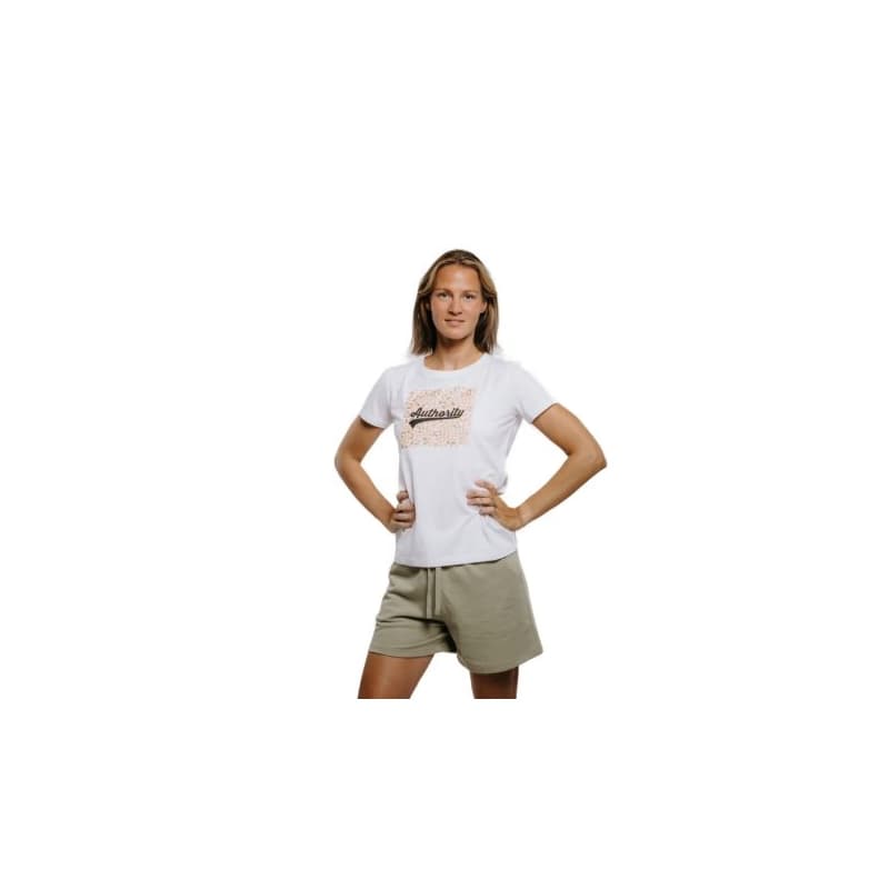 Dámske tričko s krátkym rukávom AUTHORITY T-BRND W white