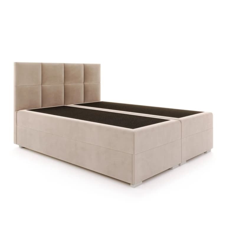 FDM Manželská posteľ PORTLAND Boxspring | Mouse 180 x 200 cm 4