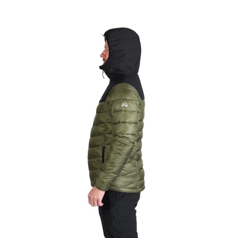 Pánska turistická bunda NORTHFINDER FEDERICO-550blackdarkgreen 4