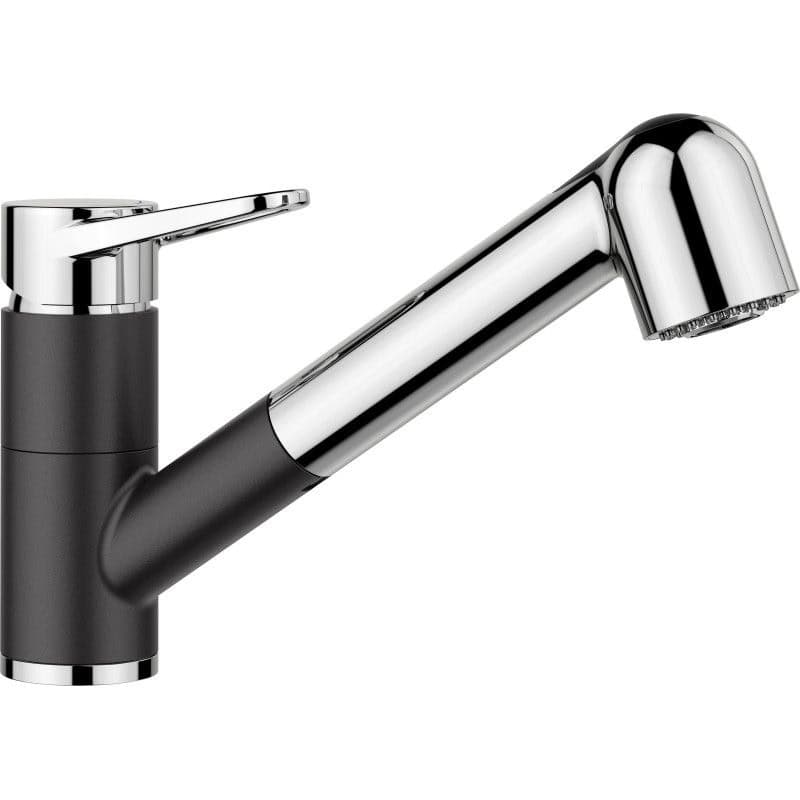 Blanco Wega II-S silgranit/chróm čierna + Dodatočná extra zľava 5% po vložení do košíku !