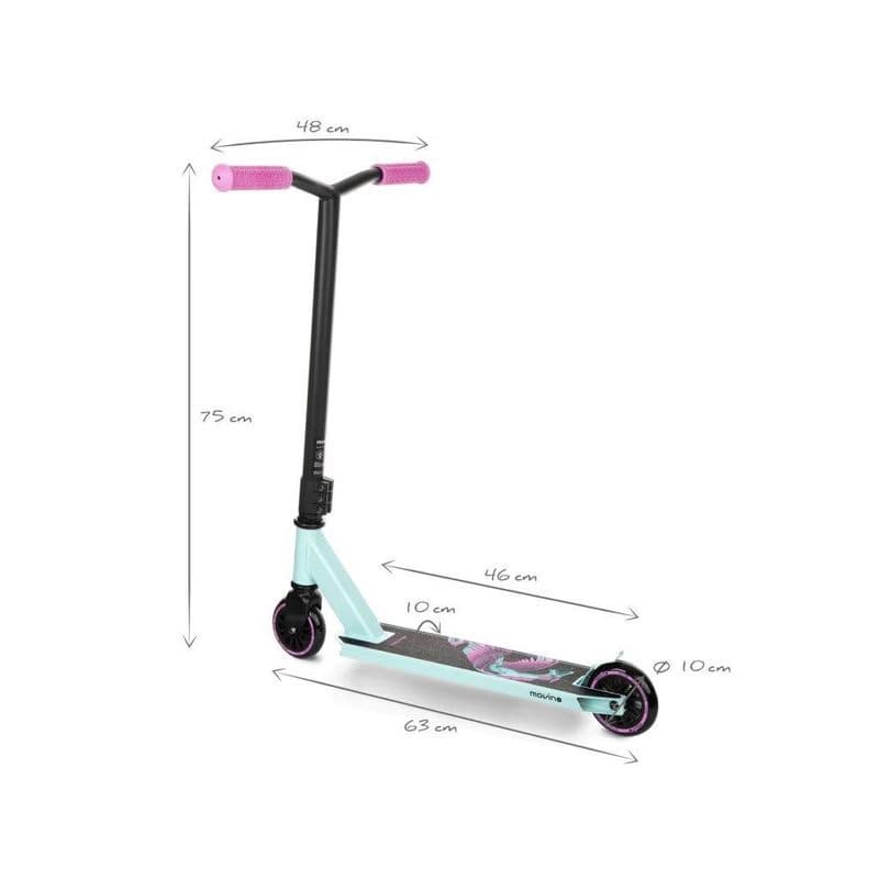 Výhodný freestyle set s chráničmi MOVINO TYRO MINT-PINK 6