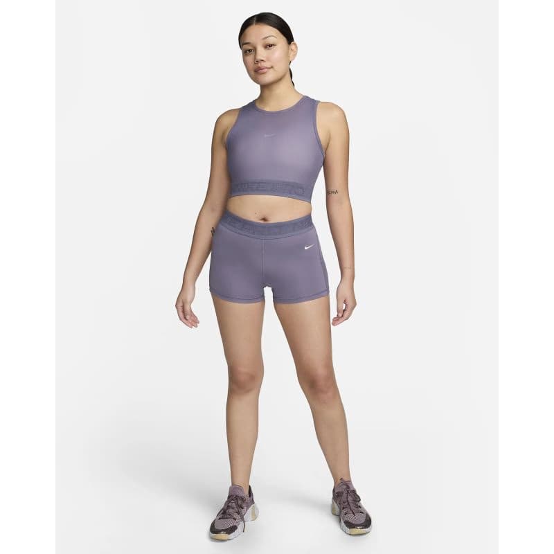 Dámske tréningové kraťasy NIKE W NP DF MR 3IN MESH SHORT-509 DAYBREAK WHITE 4