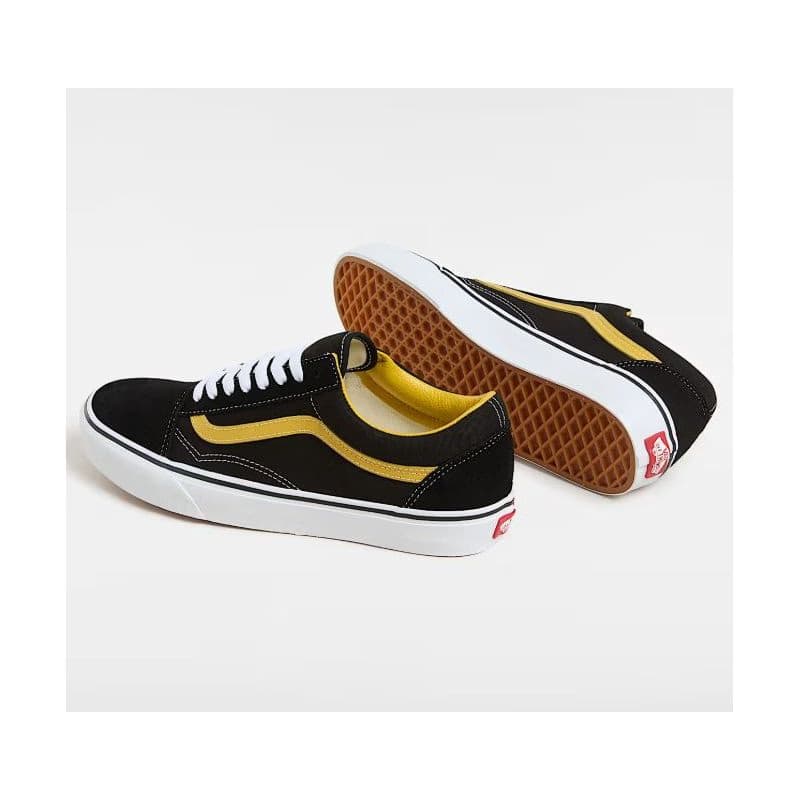 Pánska rekreačná obuv VANS Old Skool M black pop yellow 3