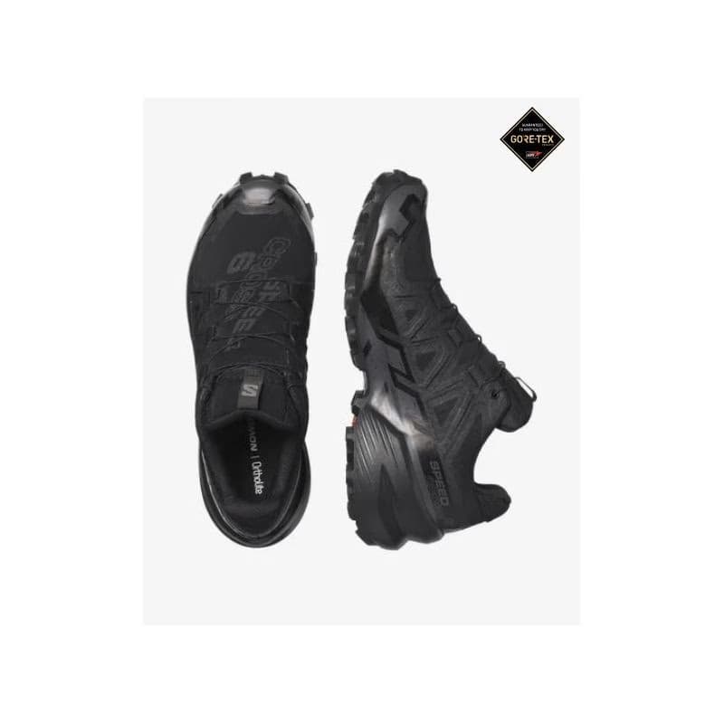 Dámska bežecká trailová obuv SALOMON Speedcross 6 GTX W black black phantom 4