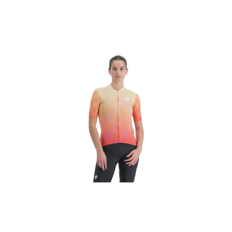 Dámsky cyklistický dres s krátkym rukávom SPORTFUL Rocket w jersey, pompelmo pale lime