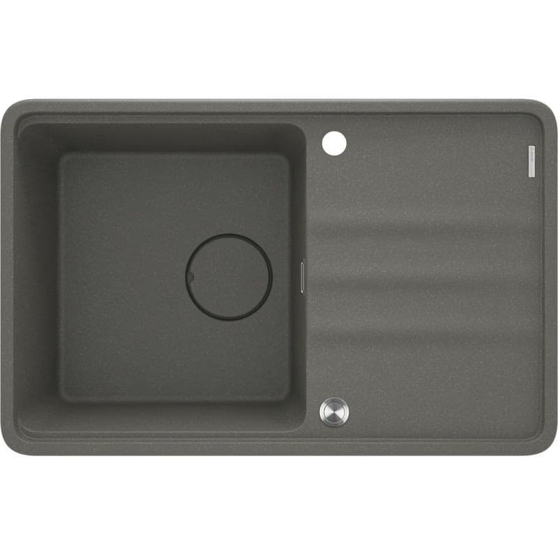 DEANTE DEANTE - Momi anthracite metallic Granitový drez, 1-bowl with drainer ZKM_T113 6