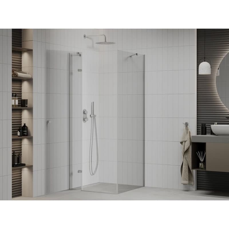 MEXEN/S - ROMA sprchovací kút 70x70, transparent, chróm 854-070-070-01-00 3