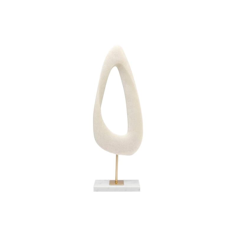 Soft Shape dekorácia biela 53 cm