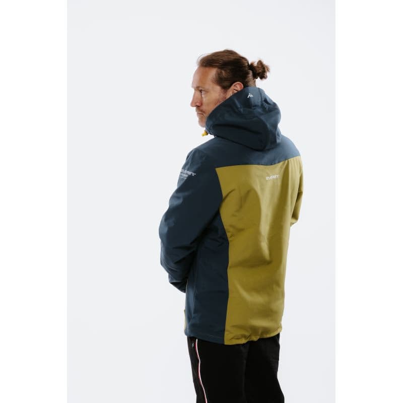 Pánska turistická softshellová bunda EVERETT ShellX jckt M green 3