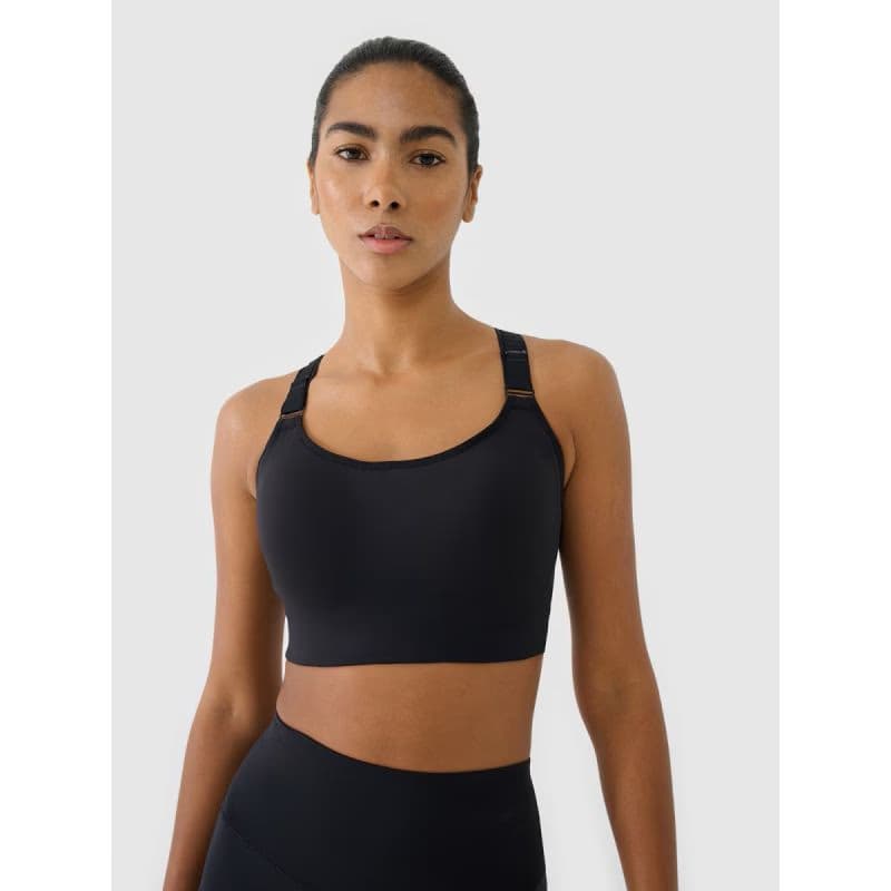 Kompresná podprsenka 4F SPORT BRA F216-WMM00USBAF216-20S-DEEP BLACK 2