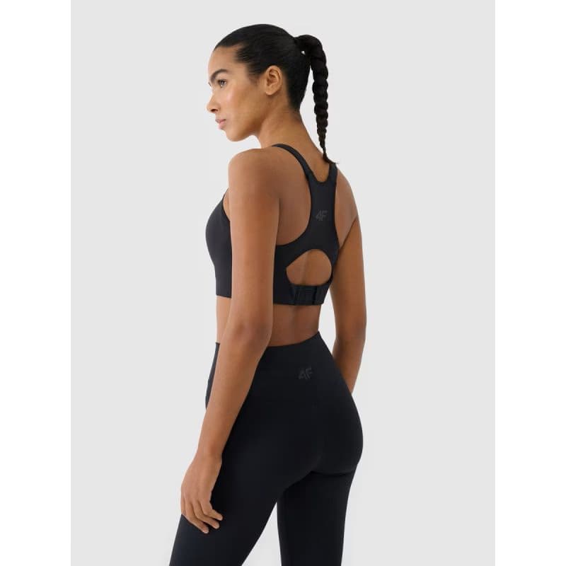 Kompresná podprsenka 4F SPORT BRA F216-WMM00USBAF216-20S-DEEP BLACK 4