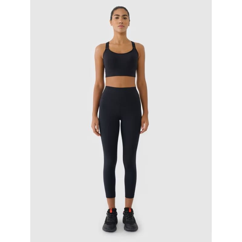 Kompresná podprsenka 4F SPORT BRA F216-WMM00USBAF216-20S-DEEP BLACK 5