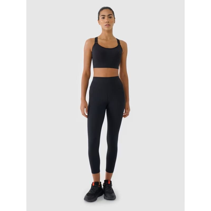 Kompresná podprsenka 4F SPORT BRA F216-WMM00USBAF216-20S-DEEP BLACK 6