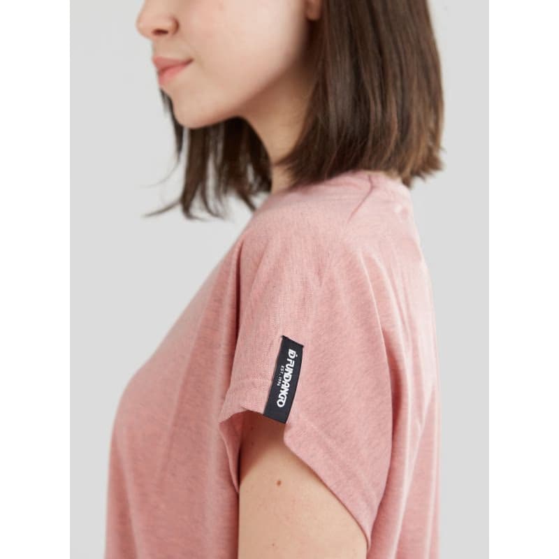 Dámske turistické tričko s krátkym rukávom FUNDANGO Rush T-shirt-385-mauve 5