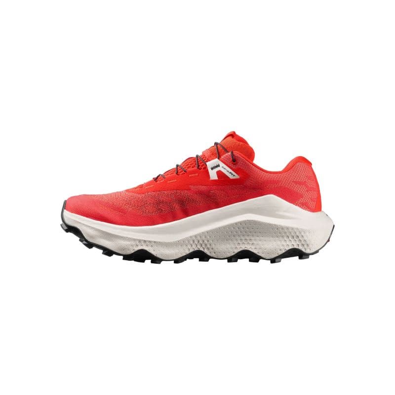 Pánska bežecká trailová obuv SALOMON Ultra Glide 4 M fiery red vanilla ice black 3