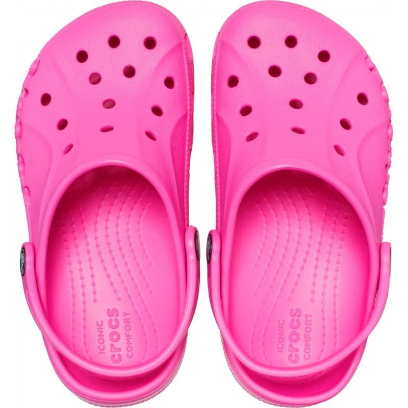 Dievčenské kroksy (rekreačná obuv) CROCS Baya Clog T electric pink 4